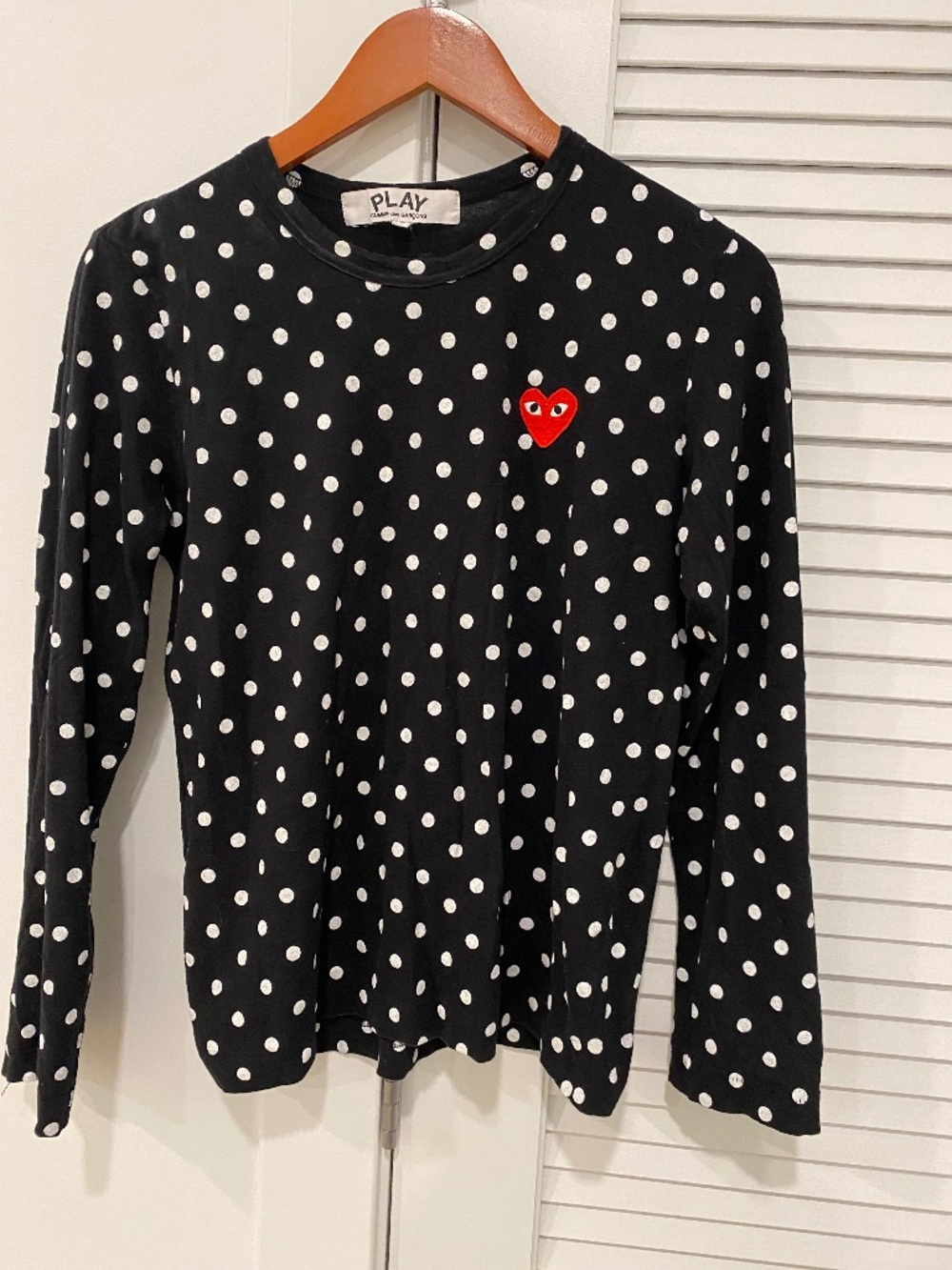 CDG top polka dot